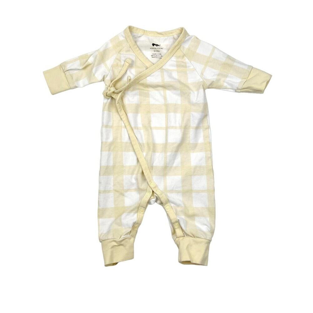 Monica + Andy Organic Wrap Romper